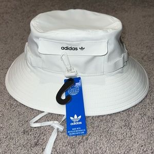 NEW White Adidas Bucket Hat